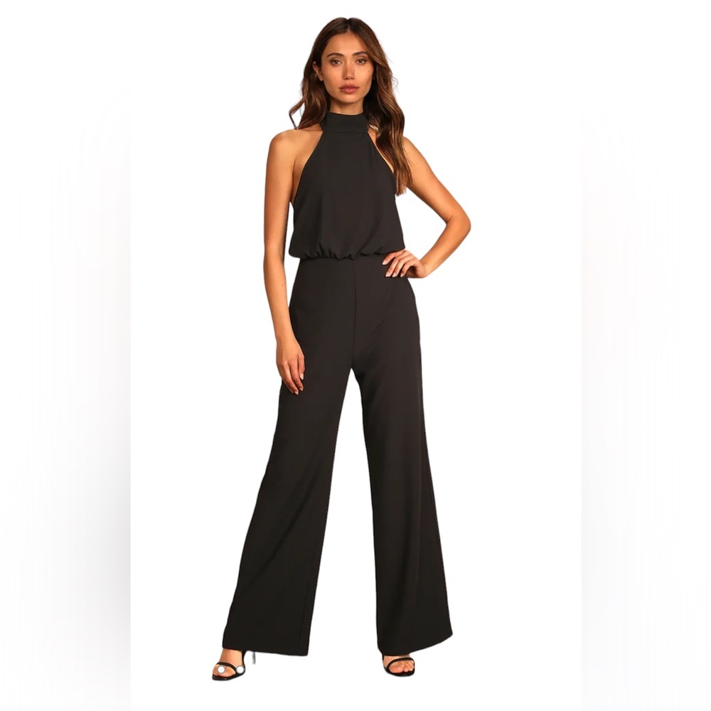 Lulu’s Moment For Life Halter Jumpsuit